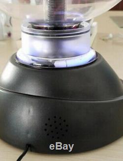 Blue 16 Tesla Plasma Sphere Lamp Light Bluetooth Speaker for Holiday Party Bar