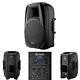 Bluetooth Loud Speaker Karaoke Multi-function Party Sound System With Wheels