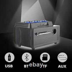 Bluetooth Loud Speaker Portable Wireless Subwoofer Stereo FM Radio Party Lights