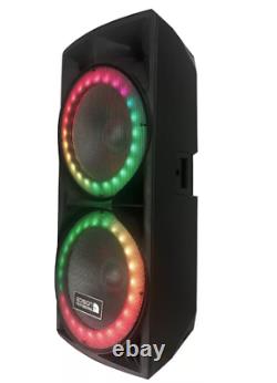 Bluetooth Party Speaker M7000 Dual 15 Edison Professional High Power 6000W