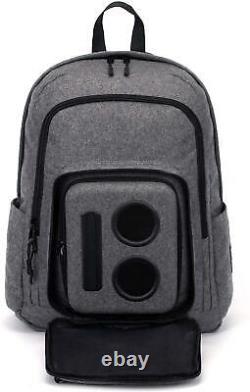 Bluetooth Speaker Backpack with 20-Watt Speakers Subwoofer for Parties/Festiva