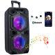 Bluetooth Speaker Dual 10 Subwoofer For Party Stereo Led Lighting Aux Echo Usa