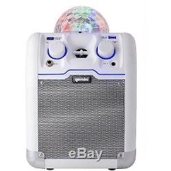 Bluetooth Speaker Portable Party Loud LED Disco Lights Mic Sound AUX Bass