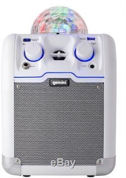 Bluetooth Speaker Portable Party Loud LED Disco Lights Mic Sound AUX Bass