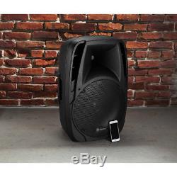 Bluetooth Speaker System 1500W Party Portable Floor DJ Equipment Sound Karaoke