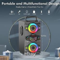 Bluetooth Speakers, 60W Portable Wireless Loud Outdoor Home Party Bluetooth