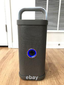 Brookstone Big Blue Party Bluetooth Speaker With Charger Great Condition