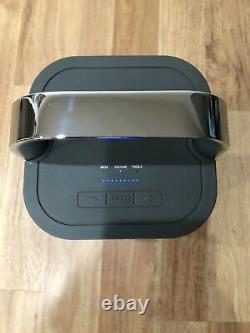 Brookstone Big Blue Party Bluetooth Speaker With Charger Great Condition