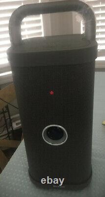 Brookstone Big Blue Party Indoor-Outdoor Bluetooth Speaker 72 Watt Output