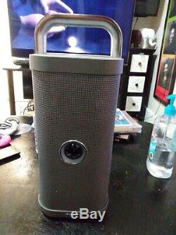 Brookstone Big Blue Party Indoor-Outdoor Bluetooth Speaker. NO CHARGING CABLE