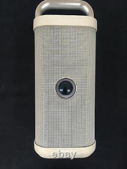 Brookstone Big Blue Party Indoor-Outdoor Bluetooth Speaker RARE WHITE