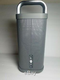 Brookstone Big Blue Party Indoor-Outdoor Bluetooth Speaker excellent condition