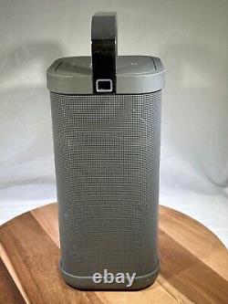 Brookstone Big Blue Party Speaker TESTED Working Charger Included