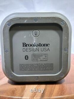 Brookstone Big Blue Party Speaker TESTED Working Charger Included