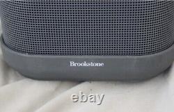 Brookstone Big Blue Party Speaker With Power Supply Works Great