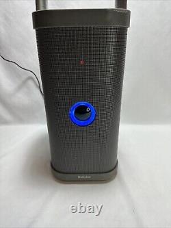 Brookstone Big Blue Party Speaker Working Charger Included Bluetooth READ