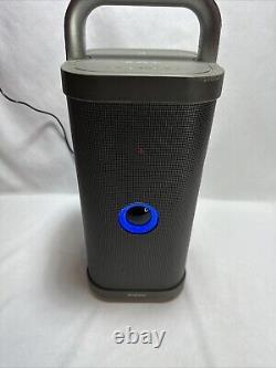 Brookstone Big Blue Party Speaker Working Charger Included Bluetooth READ