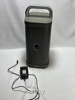 Brookstone Big Blue Party Speaker Working Charger Included Bluetooth READ