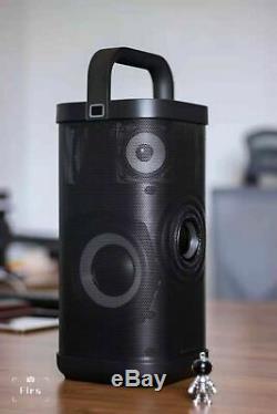 Brookstone indoor outdoor NFC high power waterproof wireless bluetooth speaker