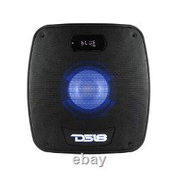 DS18 TLV Amplified Self Powered 6.5 Party Speaker With Led Light BT And TWS