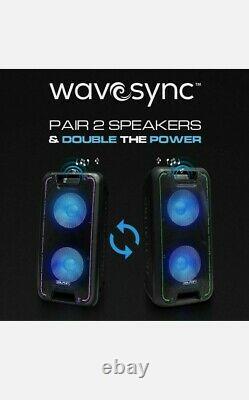 Dolphin 3400W Bluetooth Tailgate Rechargeable Party Speaker System + WaveSync