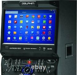 Dolphin KB-210 Dual 10 Karaoke Party Speaker with 15 Tablet & 4000Watts