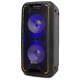 Dolphin Sp-210rbt Portable Bluetooth Party Speaker On Wheels With Lights