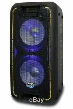 Dolphin SP-210RBT Rechargeable Karaoke Party Speaker System with Bluetooth 3400W
