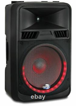Dolphin SPX-180BT ELITE Series 15 DJ Party Speaker with RAVE Light 5500 Watts