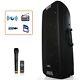 Dual 12 Subwoofer Bluetooth Portable Pa Party Speaker System Usb/sd Mic Remote