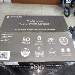 ECOXGEAR EcoXplorer Waterproof Wireless Bluetooth Outdoor Party Speaker 105813-2