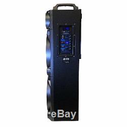 EMB PKL2100 1800W Power Party Bluetooth / USB / SD Stereo Rechargeable Speaker