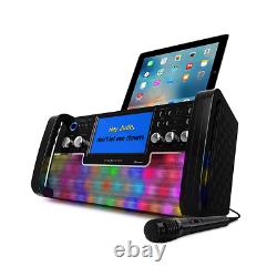 Easy Karaoke EKS780BT Bluetooth Karaoke Sound System Speaker Party DJ CDG Screen