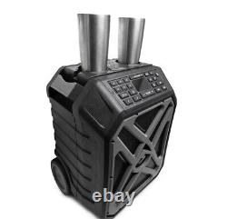 Eco Tundra Rugged IPX67 Waterproof & Shockproof Bluetooth Party Speaker, Black