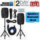 Eses Speakers Bluetooth Wired Dj System 2000w Party Songs Set Of 2 Built In Usb
