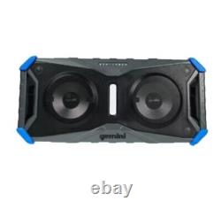 GEMINI Floating Dual 8 400-Watt Wireless Bluetooth Speaker WithLED Lightening-NEW