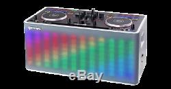 Gemini MIX2GO PORTABLE BLUETOOTH SPEAKER WITH DJ MIXER & PARTY LIGHTS
