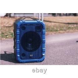 Gemini MPA-2400BLU Portable Bluetooth Party Speaker Blue