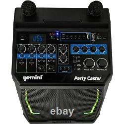 Gemini Party Caster Karaoke Speaker