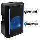 Gemini Pro Audio Dj 1000w Watts 15 Inch Party Led Bluetooth Pa System Speakers