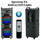 Hs-pa Music Player Pa Speaker Party Dj System Bluetooth Mic Sd Fm Usb Led Lights