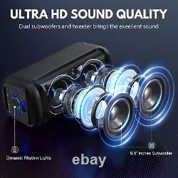 Home Powerful Bluetooth Party Speaker 3D Stereo Sound TWS 500W 6.5 Subwoofer