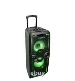 IDance Megabox 2000 Portable bluetooth party speaker with wireless microphone