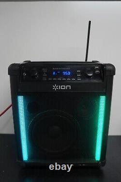 ION Audio Party Rocker Max 100W Portable Wireless Bluetooth Speaker Black