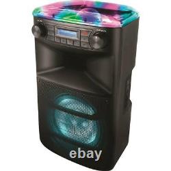 ION Block Party Ultra Bluetooth Portable Karaoke Party Speaker 120 Watts