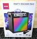 Ion Party Rocker Max Wireless Rechargeable Karaoke Speaker W' Party Lights