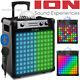 Ion Party Rocker Max Wireless Speaker Party Lights Bluetooth Karaoke With Mic