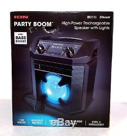 Ion Audio IPA101 Party Boom Bluetooth Speaker