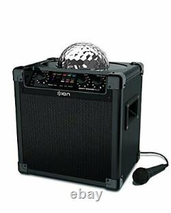 Ion Audio MAIN-80512ION Audio Party Rocker Plus Rechargeable Speaker with Spin