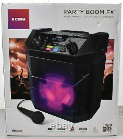Ion Audio Party Boom FX High-Power Bluetooth-Enabled Rechargeable Speaker